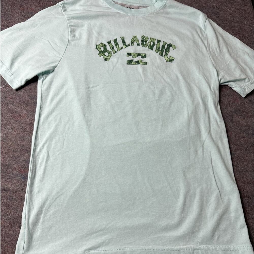 Billabong T-Shirt Teal Blue Men’s Size Small Short Sleeve Surfwear Skater Surf